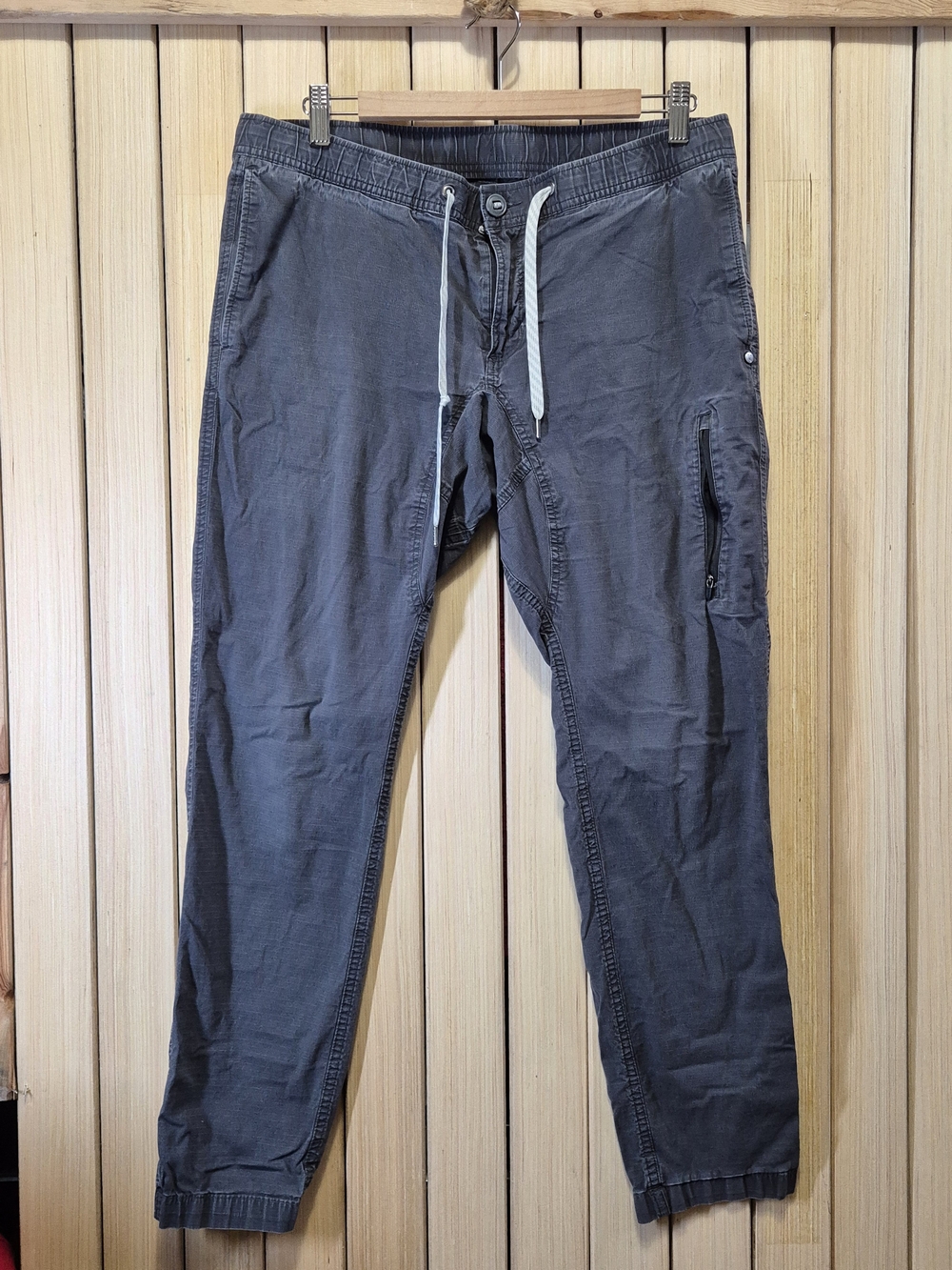 Viori Ripstop Climber Men's Gray Casual Drawstring Pants
